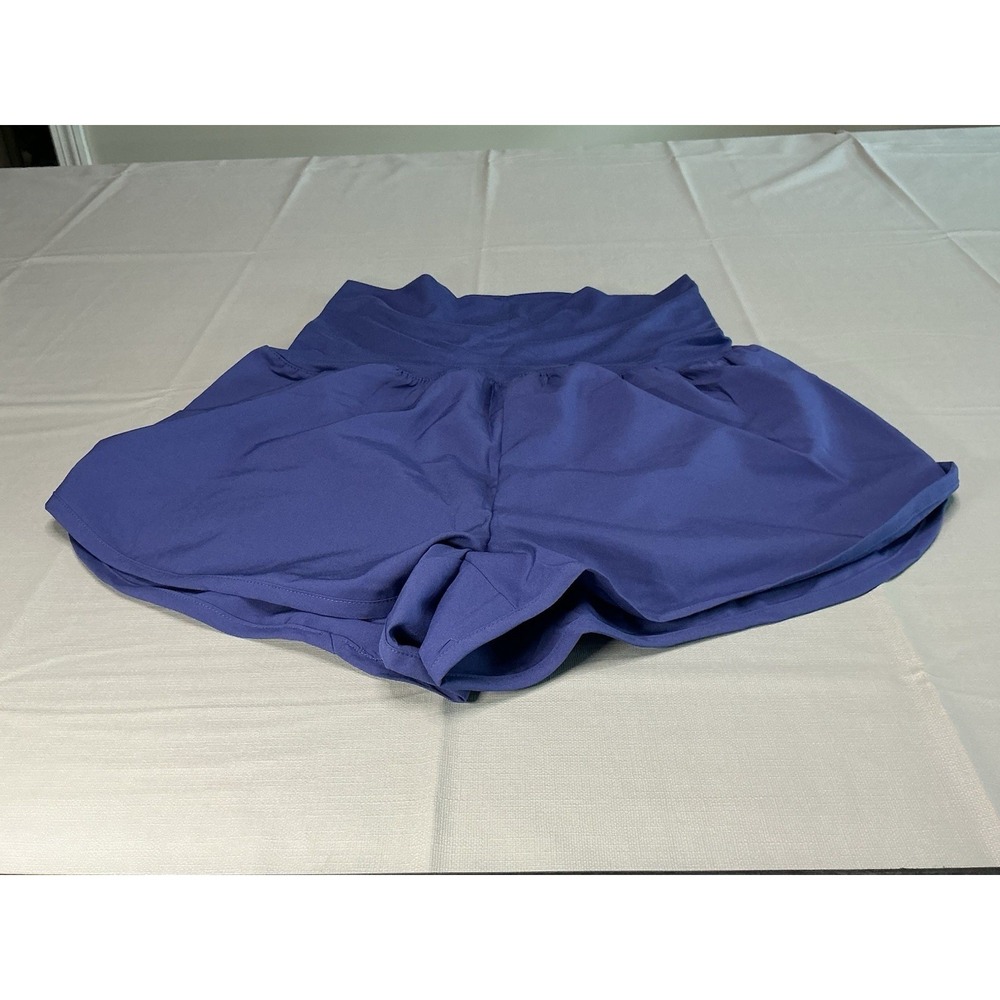Zenana Women's Athletic Skort Purple Stretch Tennis Golf Running Skirt Shorts M